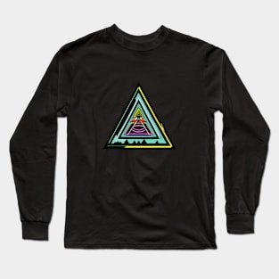 Colorful Illluminati Long Sleeve T-Shirt